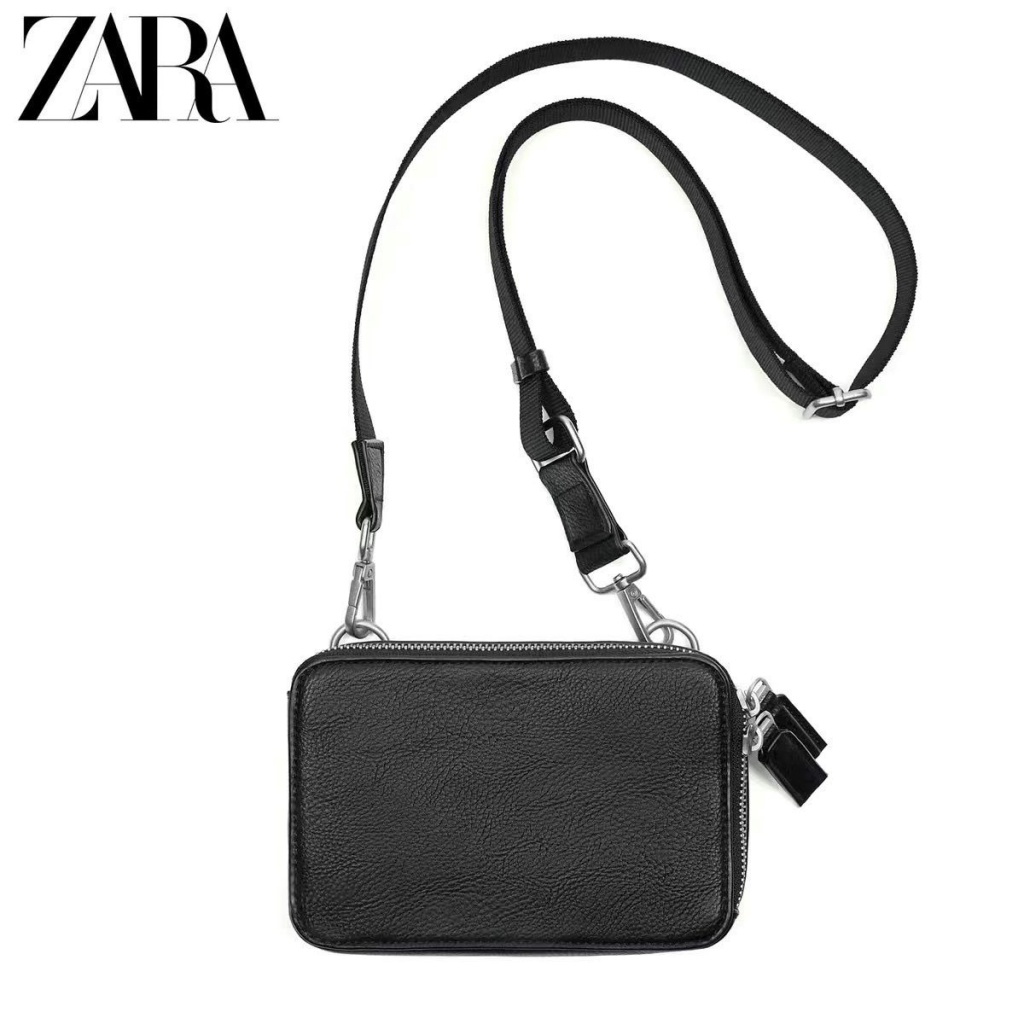 Túi Đeo Chéo Ngực Mini Dáng Vuông Phong Cách Zara Thời Trang Dễ Phối Đồ
