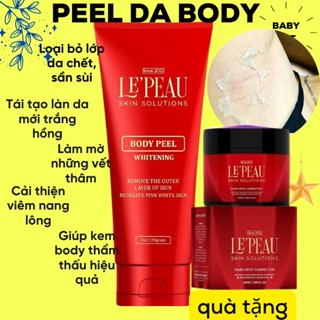 Peel Body Tái Tạo Da Toàn Thân, peel nách, thay da sinh học, ủ trắng, tắm trắng giúp làm sáng các vùng da, trắng sáng