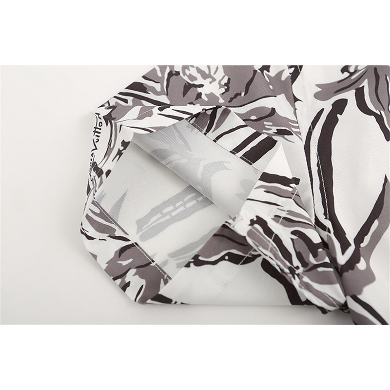 L &amp; V--Áo Sơ Mi casuacomfortable In Hai Lớp Bắt Mắt Tương Phản htkuthjcolorfu Mùa Hè Thoải Mái