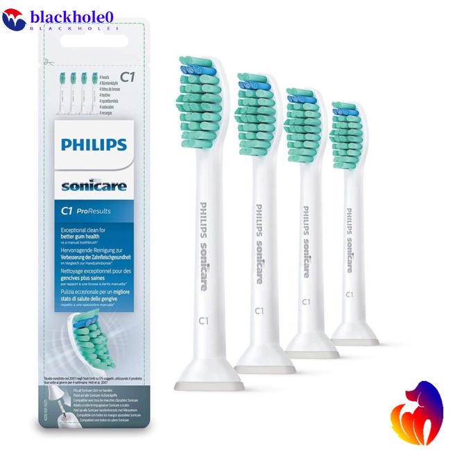 Bộ 4 Đầu Cọ Thay Thế C1 Cho Philips Sonicare C2 Optimized Panel Hx9023 / 65