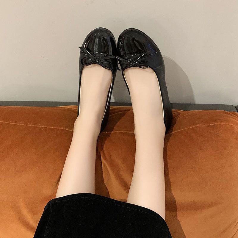 Giày Búp Bê Đế Bằng Thiết Kế Mới Thời Trang Mùa Xuân Thu Theo Phong Cách Pháp Cho Nữ