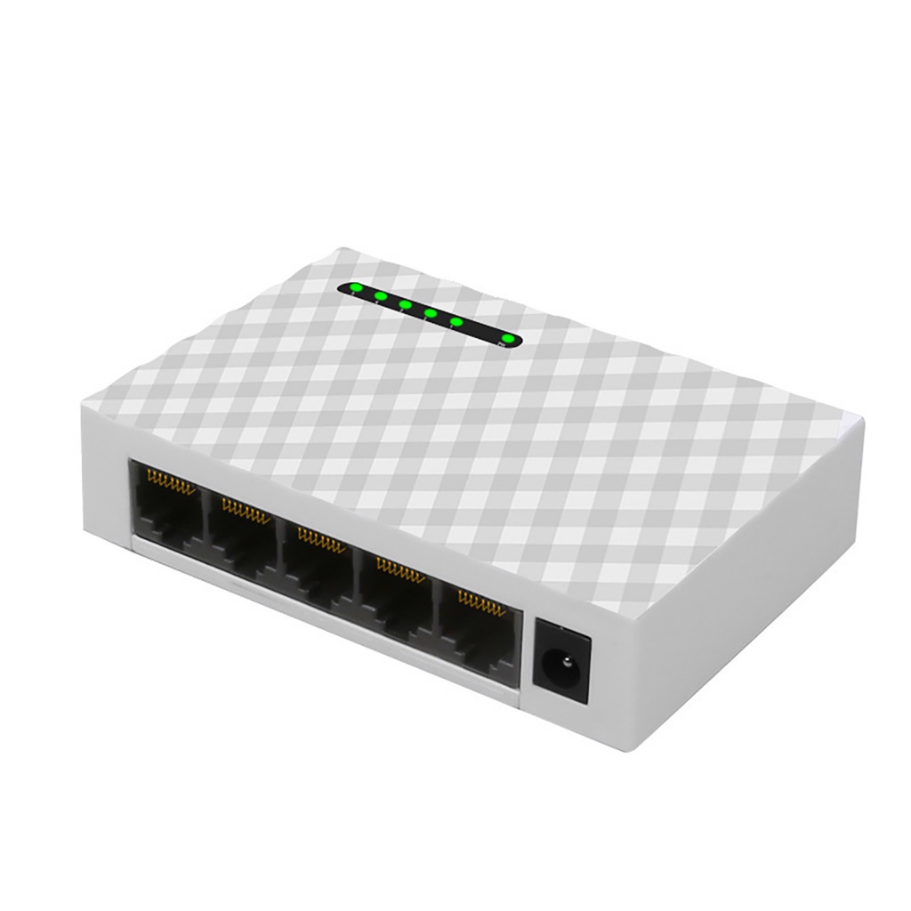 Bộ Chuyển Đổi Mạng Ethernet Hoa Hướng Dương 5 Cổng Cắm US / EU 10 / 100 / 1000Mbps RJ45