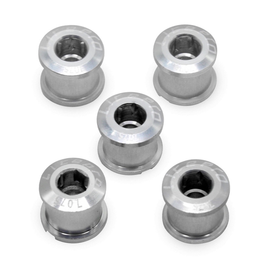 Set 5 ốc vít xe đạp leo núi LITEPRO 7075 siêu nhẹ 8.5mm kép chất lượng cao