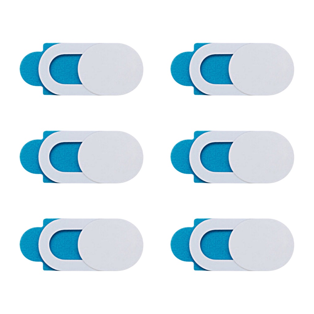 Set 6/ 8 miếng dán camera điện thoại LENOVO hình bầu dục bằng nhựa chống mòn chống trượt