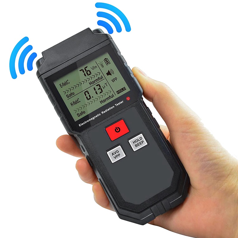 1 Dụng Cụ Đếm Bức Xạ Geiger Emf Cầm Tay