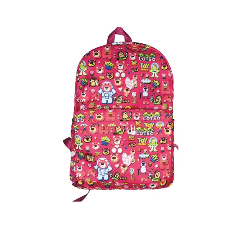 Gấu dâu Lotso Balo Chống Thấm Nước Thoáng Khí Đa Năng Thời Trang Cho Nam Nữ