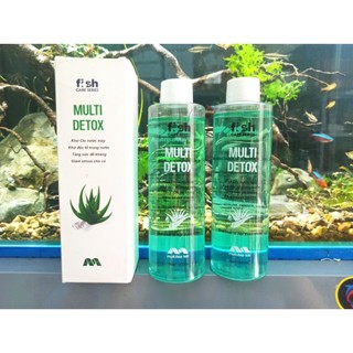 Multi detox -khử clo - khử độc - chống sốc - tạo lớp nhờn giảm stress cho cá cảnh