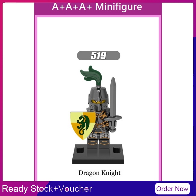 Mô Hình Đồ Chơi Lego Hiệp Sĩ Thời Trung Cổ X0148