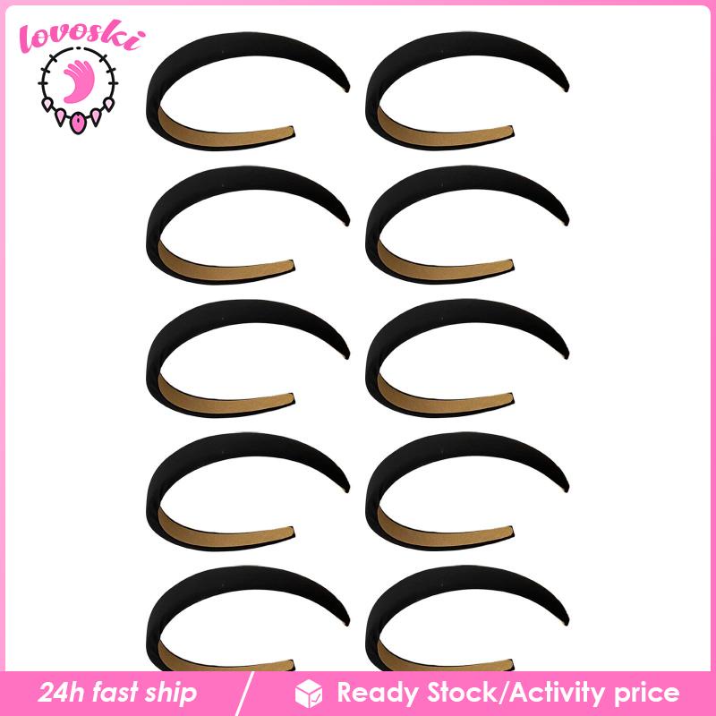 Băng Đô Cài Tóc Màu Trơn Đơn Giản Dùng Rửa Mặt Hàng Ngày