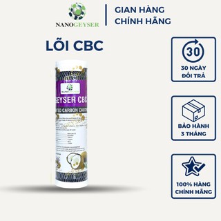 Lõi lọc nước số 3, lõi cbc nano geyser lõi máy lọc nước dùng cho máy crystal, eco max
