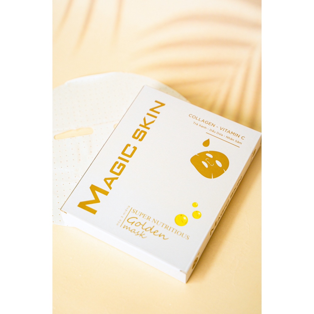 [ƯU ĐÃI] Mặt Nạ Dưỡng Da Magic Skin Super Nutritious Golden Mask