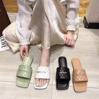 Dép quai ngang có chữ cnaheal size 40 41 42 43
