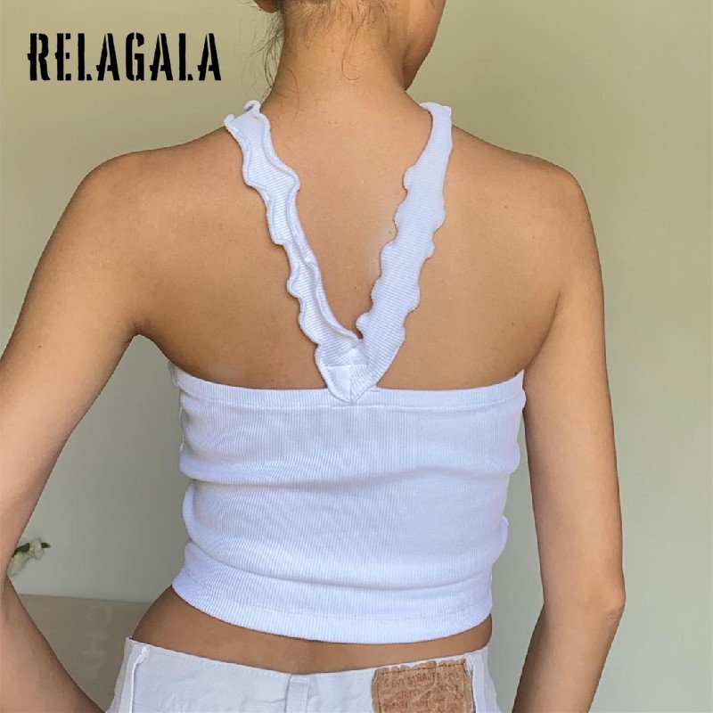 Áo Hai Dây Ôm Dáng Màu Trơn In Họa Tiết Hoa Thời Trang 2023 Cho Nữ | BigBuy360 - bigbuy360.vn