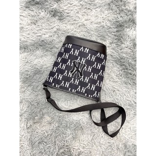 Túi Xách MLB NY Monogram Bucket Bag B4892 | Full Tag Code