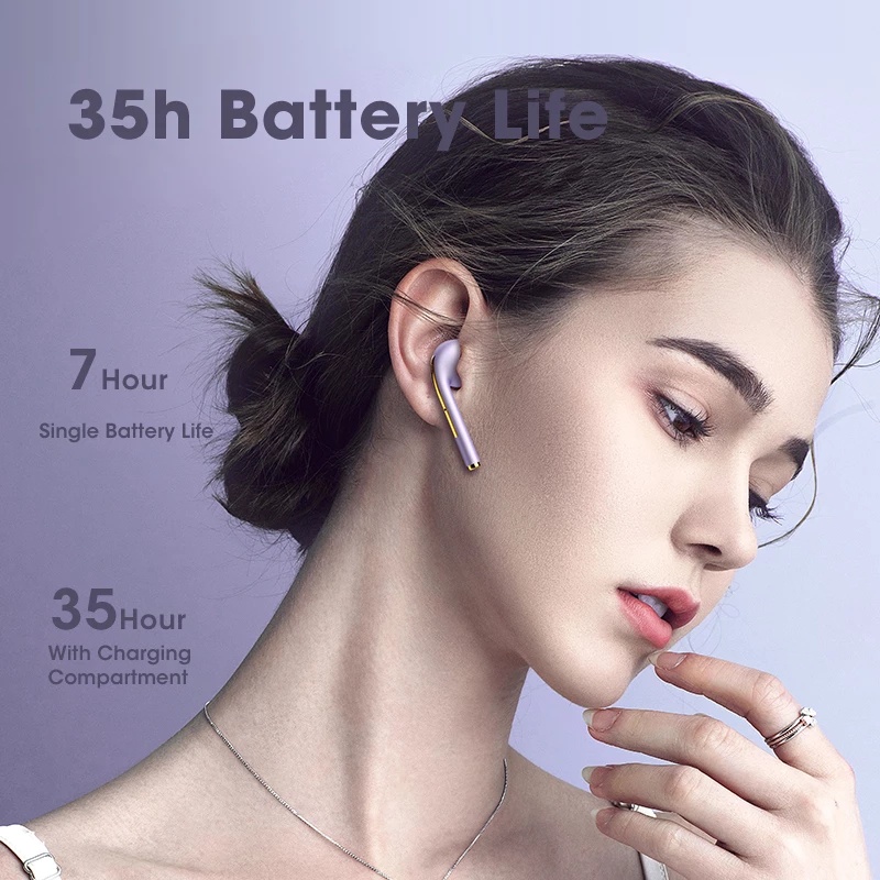 Tai Nghe Bluetooth Không Dây J18 TWS Chống Thấm Nước IPX5 Âm Thanh HIFI Phong Cách Thể Thao