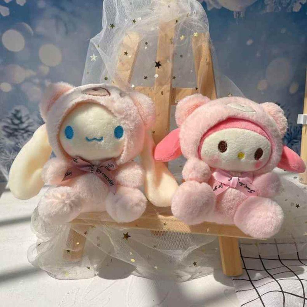 Móc Khóa Búp Bê Hoạt Hình Nhồi Bông Đáng Yêu