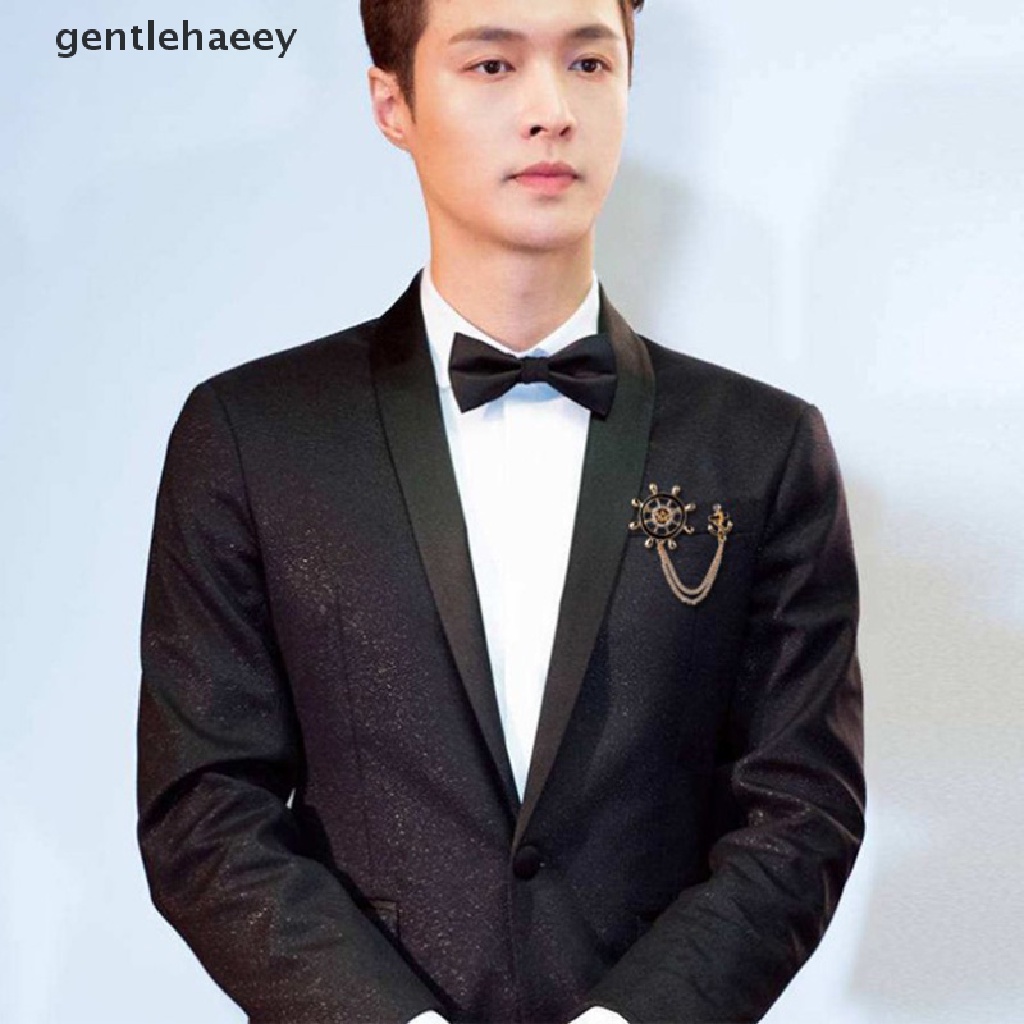 1 Huy Hiệu Cài Áo Thời Trang Hình Cánh Thiên Thần / Rồng / Mỏ Neo