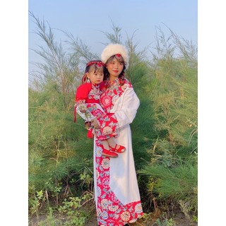 (sẵn) Trang Phục Tây Tạng Mông Cổ Trẻ Em