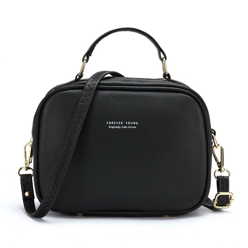 Túi Đeo Vai Sức Chứa Lớn Thời Trang Hàn Quốc Đơn Giản Cho Nữ