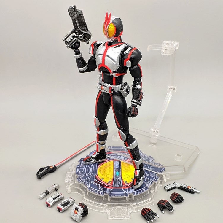 Wd Mô Hình Kamen Rider SHF Kỉ Niệm 20 Năm 555 FAIZ Qiaoye Có Khớp Cử Động Dùng Trang Trí