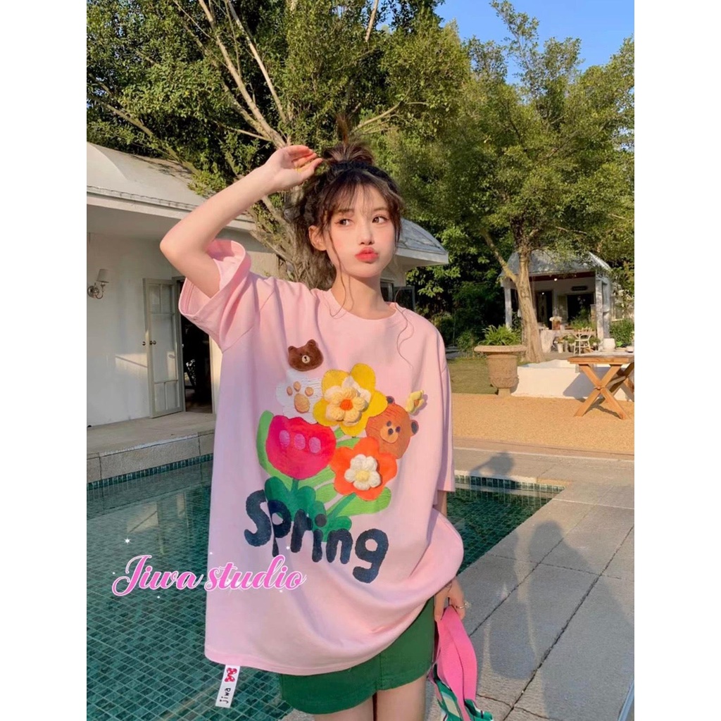 Áo Thun QC In Hình Cute - E104