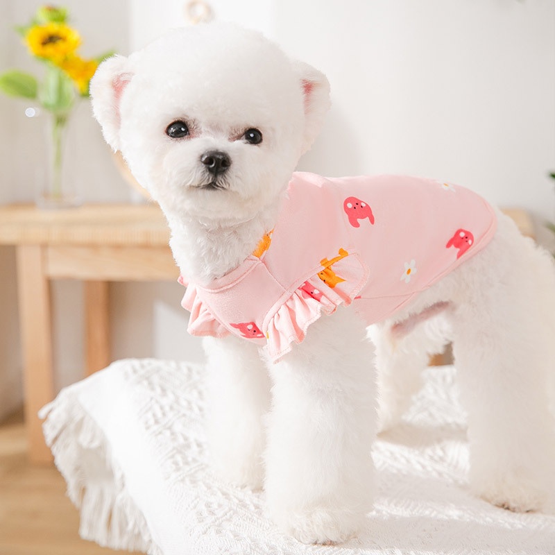 Áo thun HIPIDOG size S-XL thiết kế dễ thương xinh xắn dành cho thú cưng