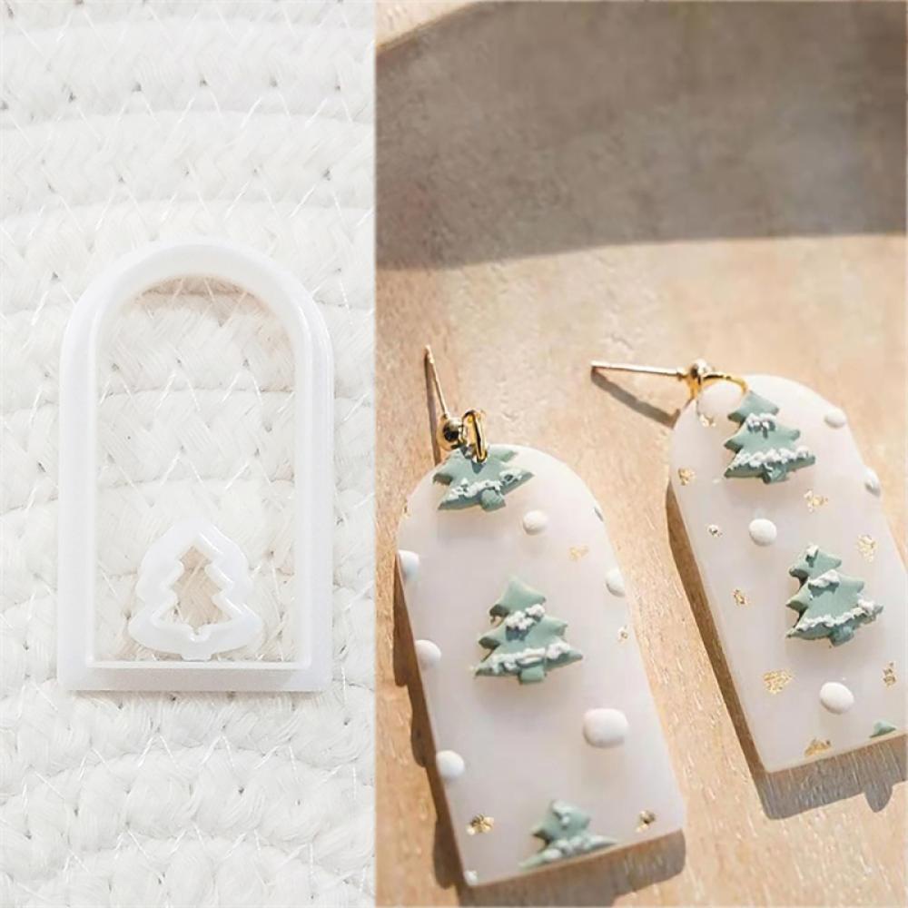 Khuôn Cắt Đất Sét Polymer C6Q5 Dùng Làm Trang Sức DIY