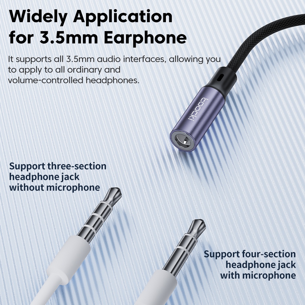 Dây Cáp Chuyển Đổi Tai Nghe USB Type C 3.5mm Cho Huawei P30 Xiaomi