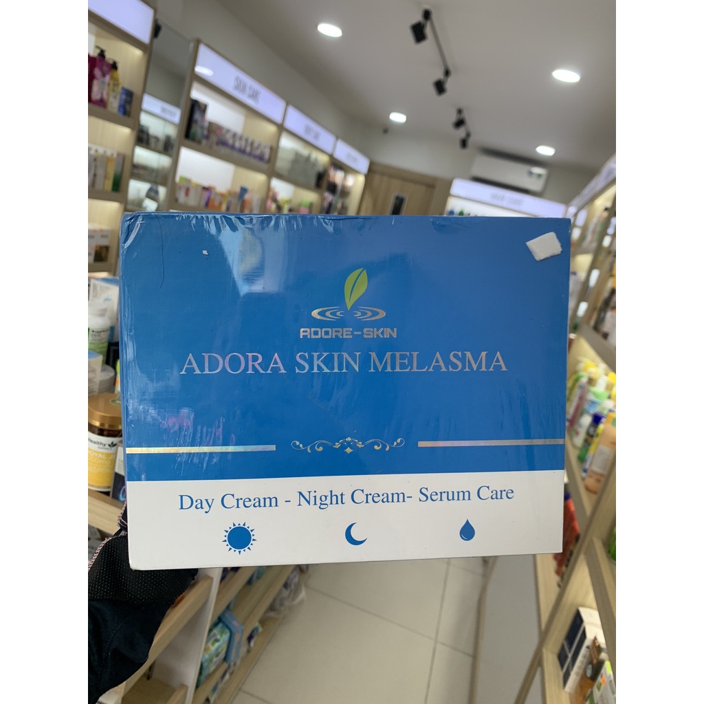 Bộ 3 sản phẩm loại bỏ nám không bong ADORE SKIN MELASMA