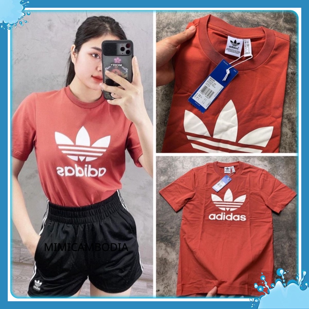 Áo thun adidas 1784 SNAKE TEE Made in Cambodia full tag code