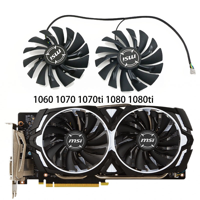 Quạt, Fan VGA GTX1060 1070 1080 1080ti ARMOR | BigBuy360 - bigbuy360.vn