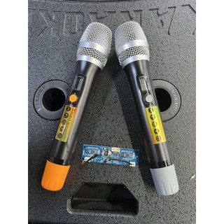 Micro uhf kim loại cao cấp cho loa kéo 112 bản độ củ mic đầu mic xịn