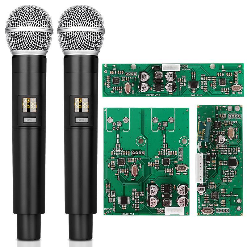 Bảng Mạch Thu Âm Thanh Không Dây UHF FM Chuyên Dụng