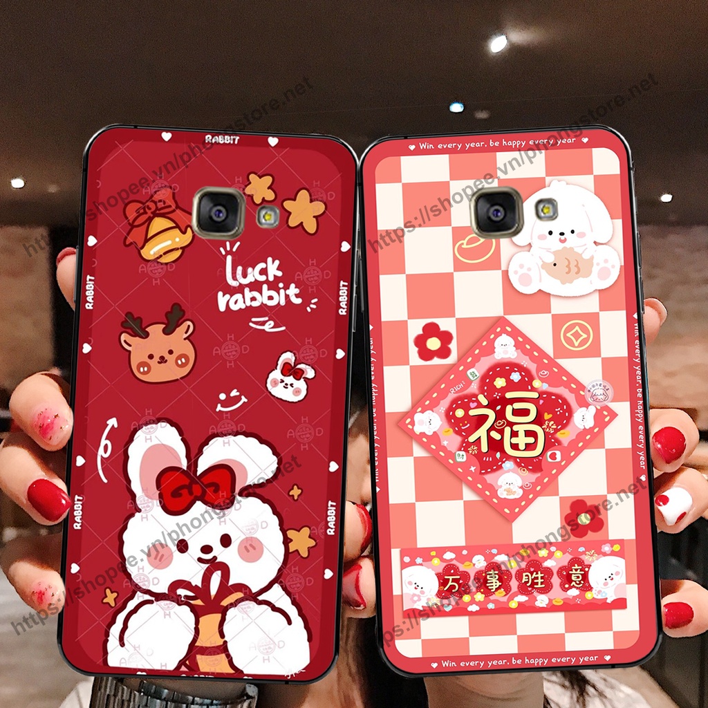 Ốp lưng Samsung A3 2016 / A5 2016 / A7 2016 caro mặt cười cute, giá rẻ cực đẹp nhiều mẫu ốp gấu