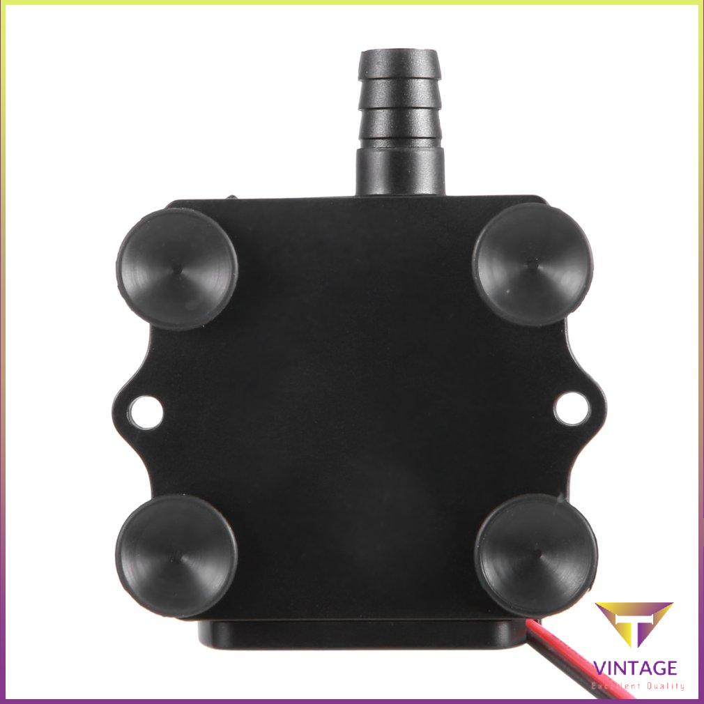 Máy bơm nước Dc không chổi than chìm có phích cắm cái Dc12V 10W 400L / H Nâng 4M