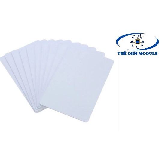 [Combo 5 cái] Thẻ trắng NFC RFID 13.56 MHz