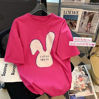 Áo Thun 100% cotton Tay Ngắn In Họa Tiết Sau Lưng Thời Trang Cho Nữ 73