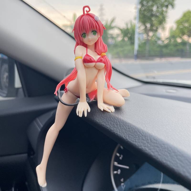 Car Decoration Sexy Cute Swimsuit Pretty Girl Hand Office Car Center Console Center Console Screen Decoration Fashion Nội thất xe hơi 8f2c