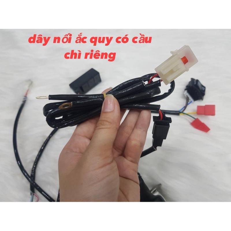 Combo đèn Ma Racing 1.5 gắn hốc kèn Winner X 45W