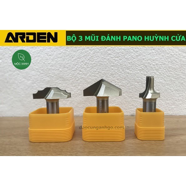 Bộ 3 Mũi dao đánh PANO huỳnh cửa ARDEN