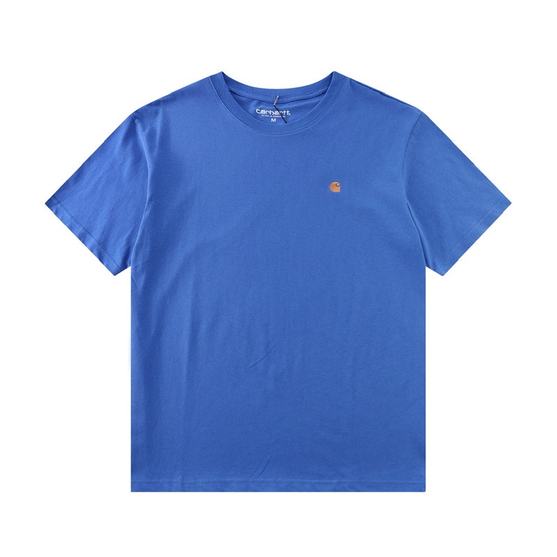 Áo Thun Thể Thao Tay Ngắn Vải Cotton Thêu Họa Tiết CARHARTT Thời Trang Cho Nam Và Nữ