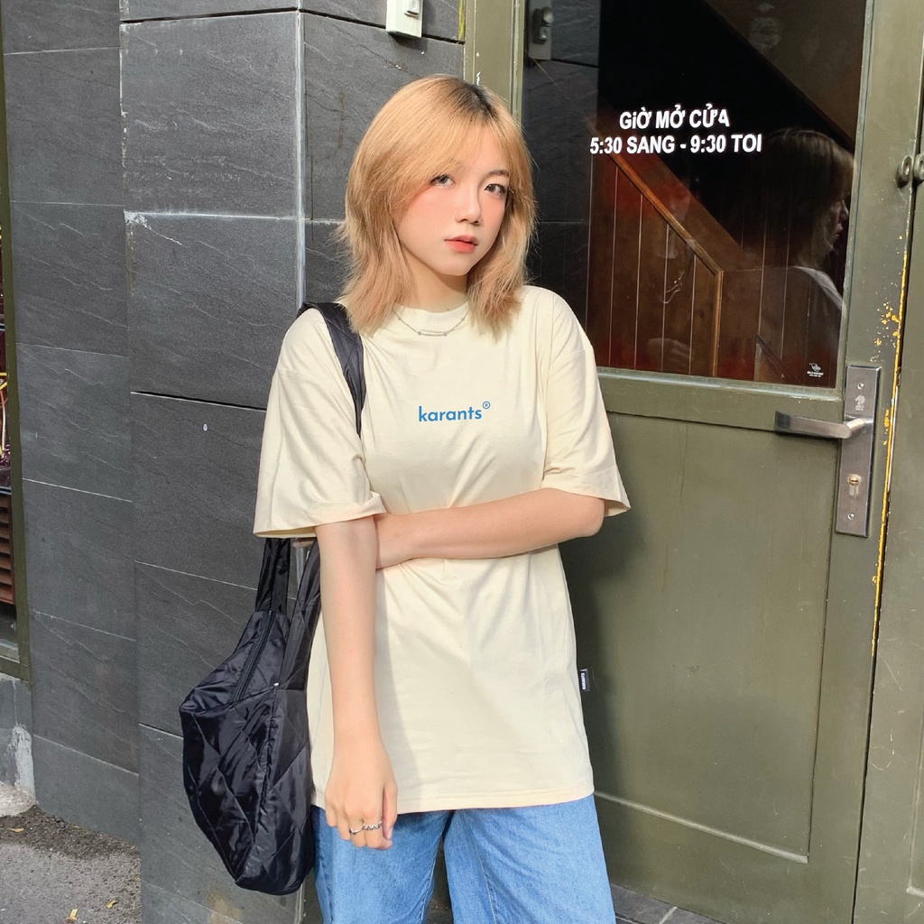 Áo Thun Local Brand Unisex Karants Premium 100% Cotton Basic Tee - KR01A- JKLB2023