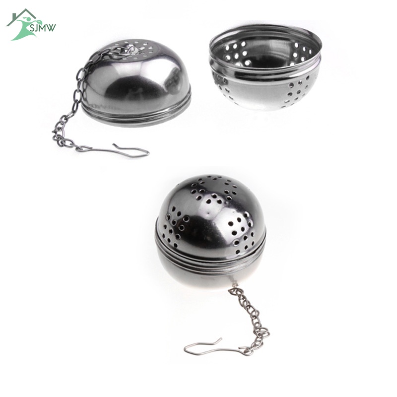 Dụng Cụ Lọc Trà Hình Quả Cầu Bằng Thép Không Gỉ