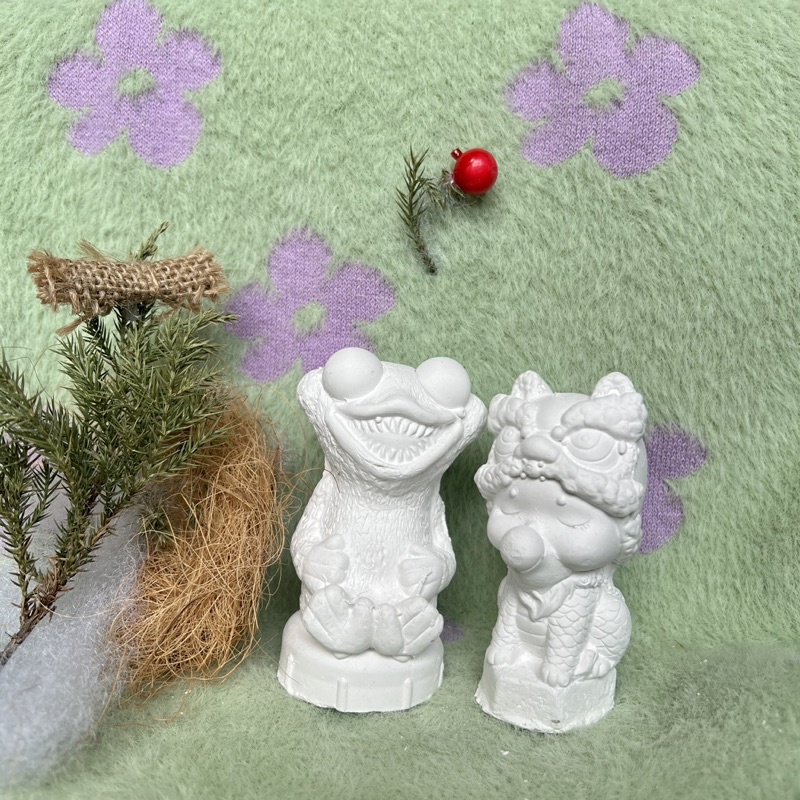 Set Tượng Tô Màu  size 8-13cm tặng kèm tượng mini