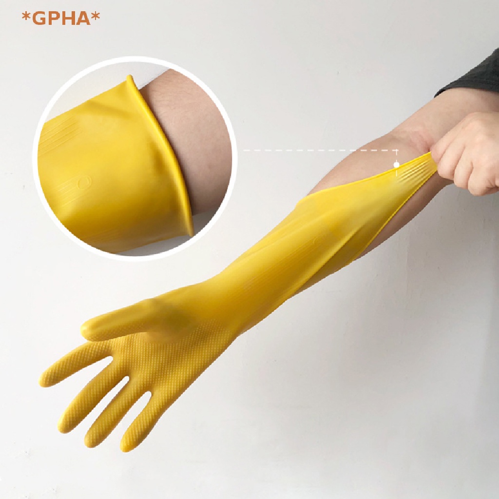 Găng Tay Cao Su Gân Dày Dặn Chống Mài Mòn Mới