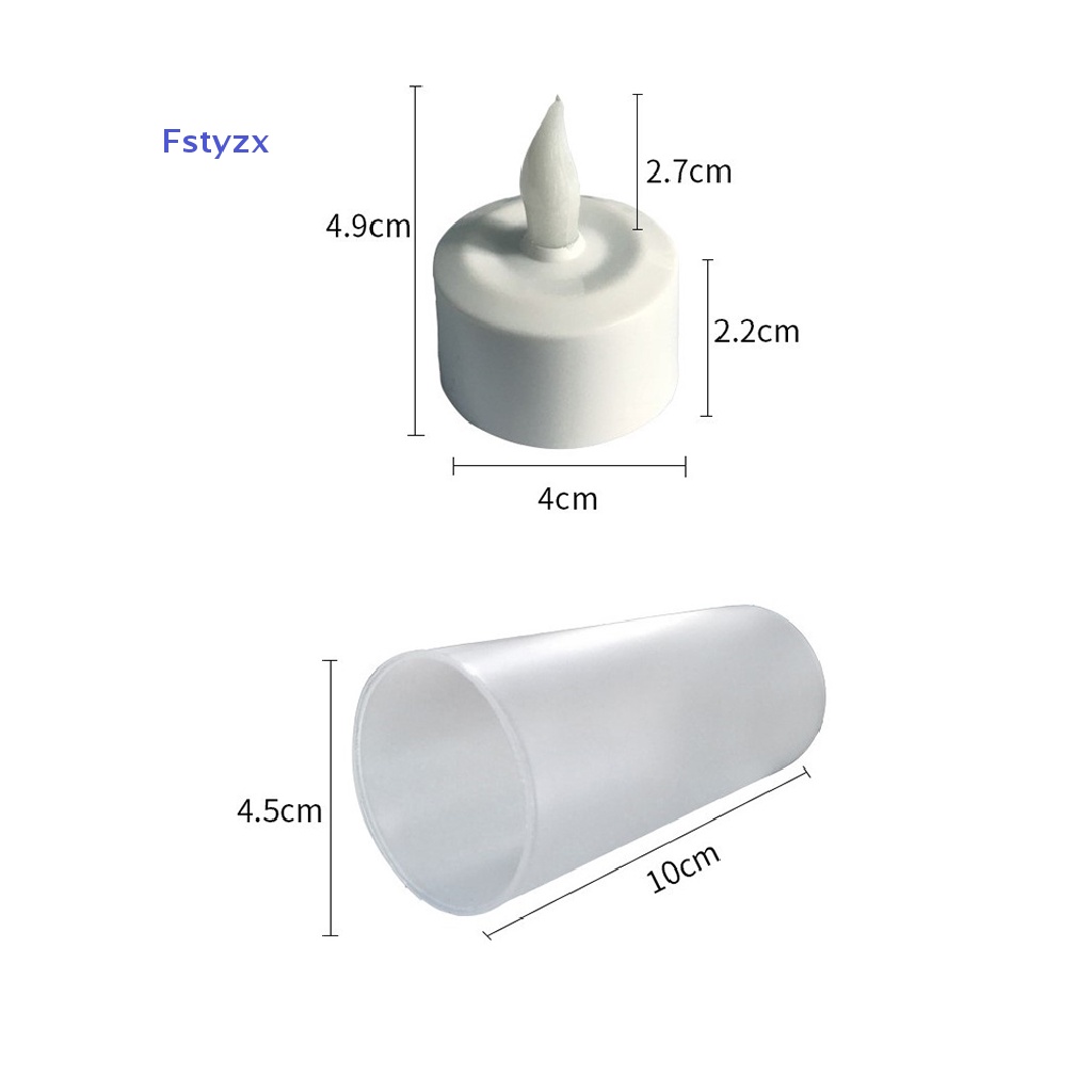 Đèn LED Sạc USB Fstyzx Không Lửa Có Thể Sạc Lại