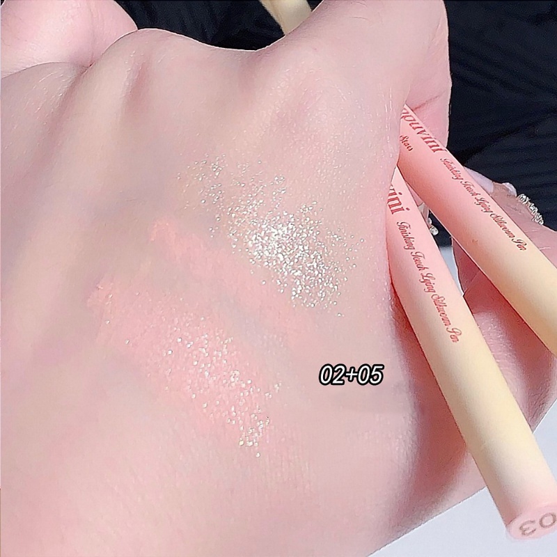 Bút Gel Kẻ Mắt Lâu Trôi Chống Thấm Nước Màu Lấp Lánh Ánh Sao Nổi Bật