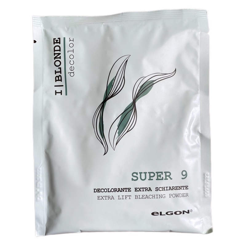 Bột tẩy tóc Lên Đến 9 Cấp Độ Elgon Super 9 Extra Lift Bleaching Powder 500gr ( New 2023 )