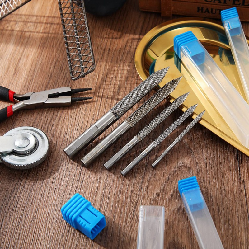 Set 5 Mũi Khoan Cắt Xúc Xắc Hình Nấm Chuyên Dụng