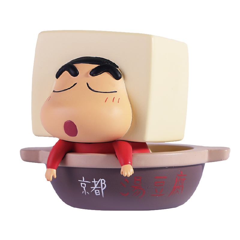 ★Hgtoys★ Bộ 52 Mô Hình Búp Bê Shin-Chan Trang Trí